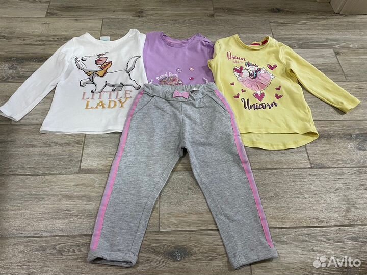 Вещи пакетом на девочку 92