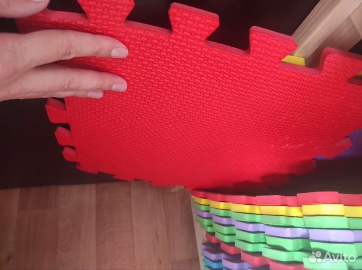 Детский коврик для ползания пазл