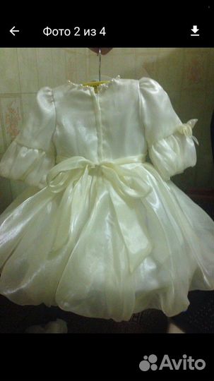 Нарядное платье на девочку
