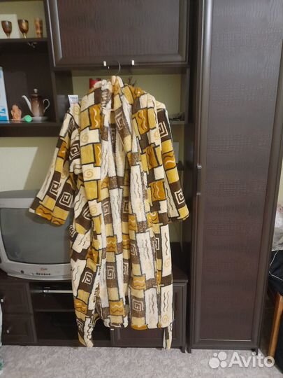 Мужской махровый халат 54