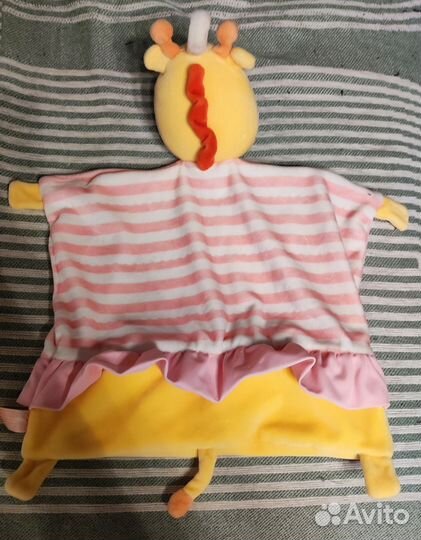 Игрушка комфортер для малыша Жирафик Fisher Price