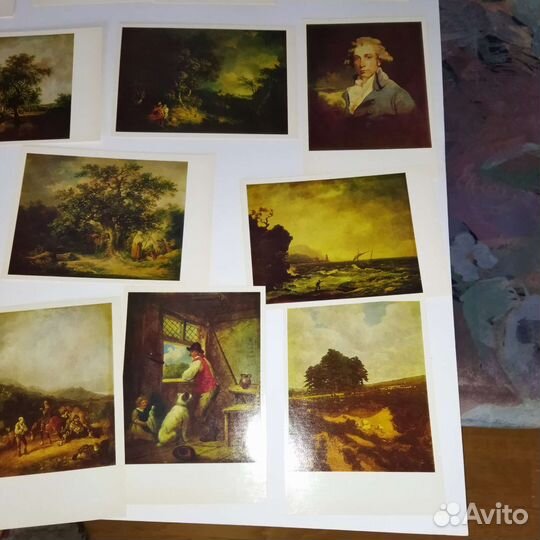 Почтовая открытка. Английская живопись