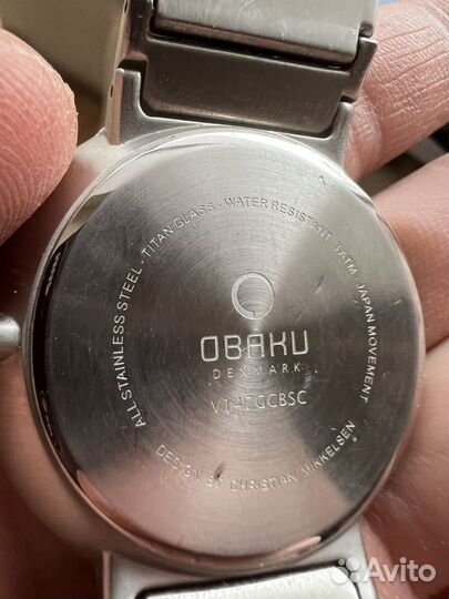 Часы Obaku v147gcbsc Denmark