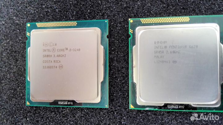 Процессоры Intel/AMD 2-х ядерные