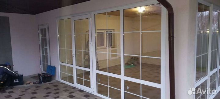 Остекление веранды под ключ