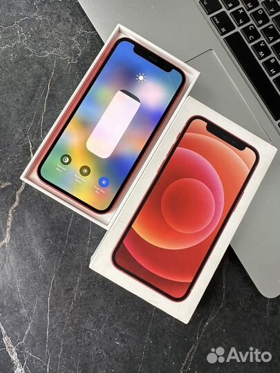 iPhone 12 mini 64Gb Red Рассрочка. Обмен