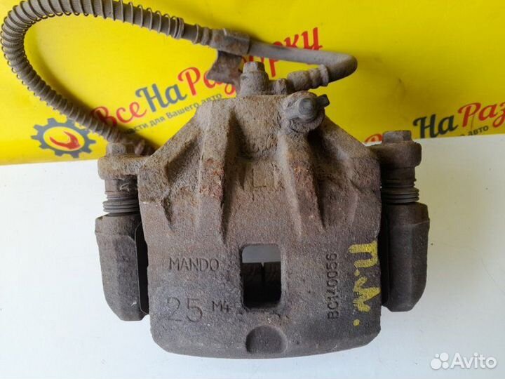 Суппорт передний левый Hyundai Elantra седан G4ED