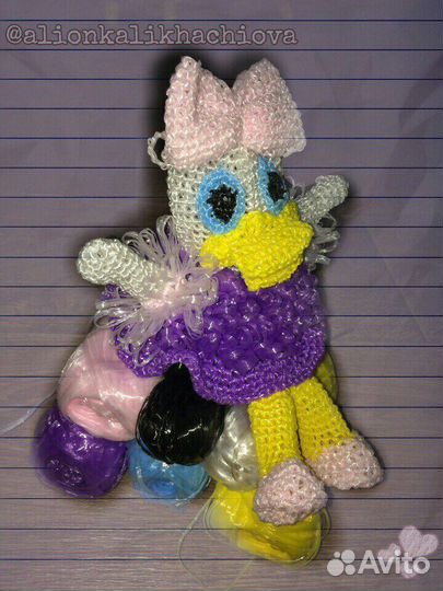 Мочалка ручной работы