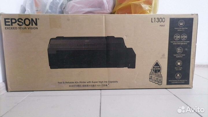 Цветной струйный принтер epson