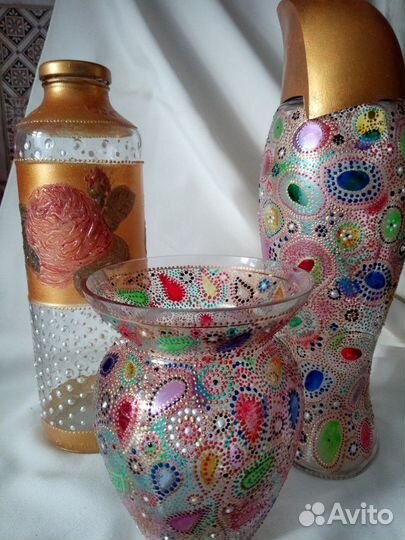 Бутылка декоративная,Ангел