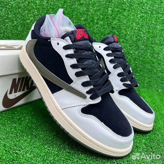 Nike jordan 1 retro LOW OG SP travis scott olive