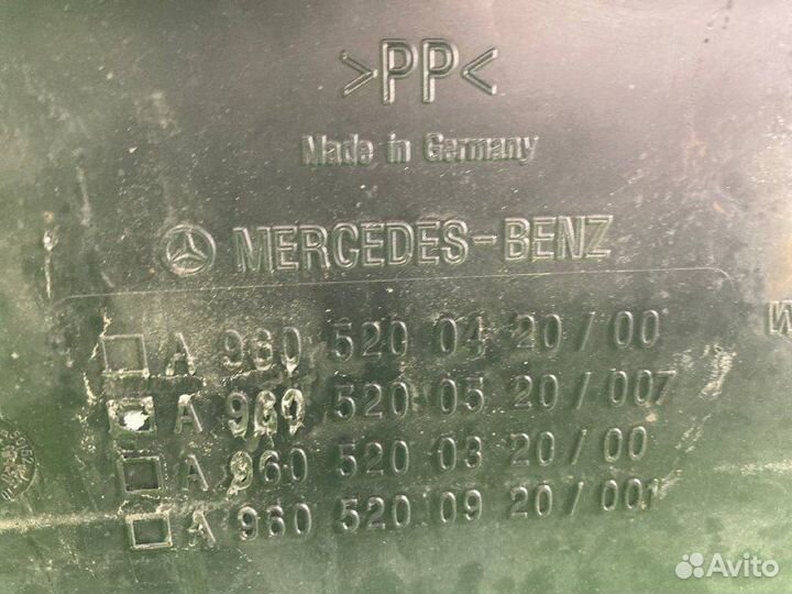 Крыло mercedes-benz actros MP 4