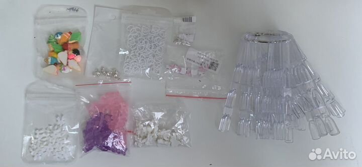 Объёмные фигурки для ногтей