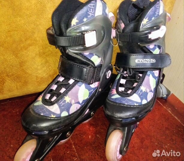 Детские ролики для девочки 34-37 (M) TT Skates