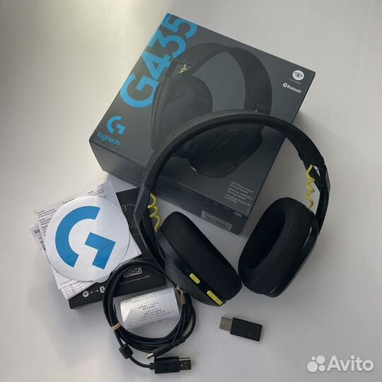 Беспроводные наушники Logitech g435