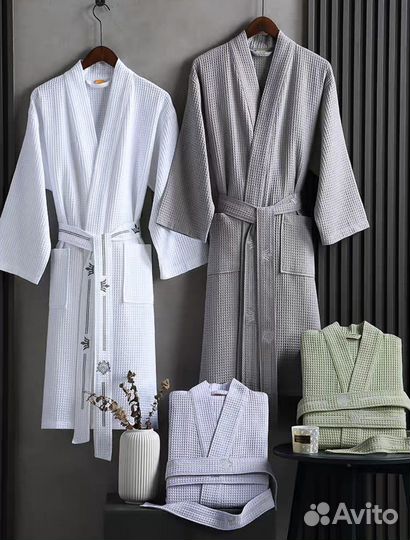 Халат вафельный