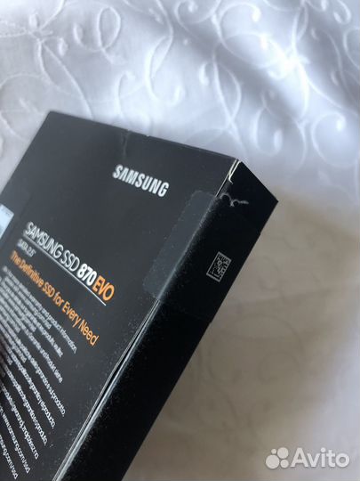 Новый Samsung 870EVO 1 TB SSD SATA