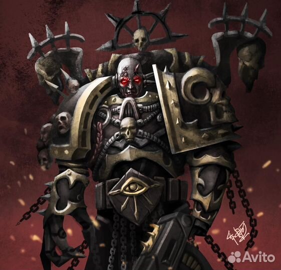 Warhammer 40000 Chaos Space Marines 3d print