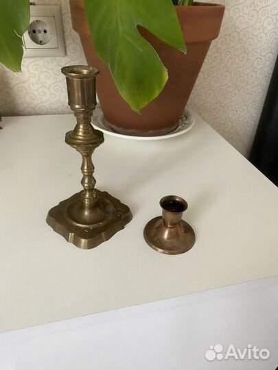 Подсвечники латунь Испания