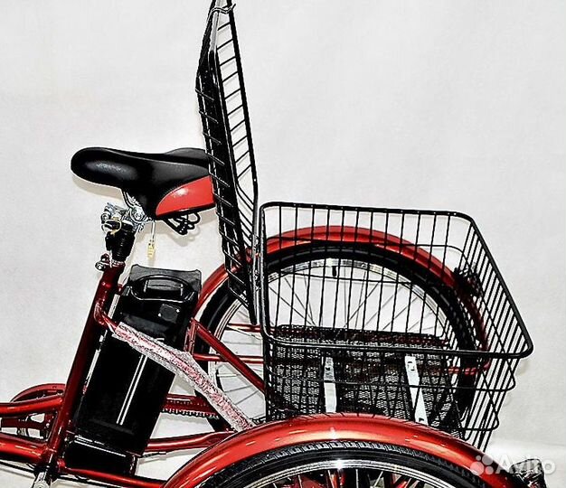 Электровелосипед трехколесный 36-48V 250-500W