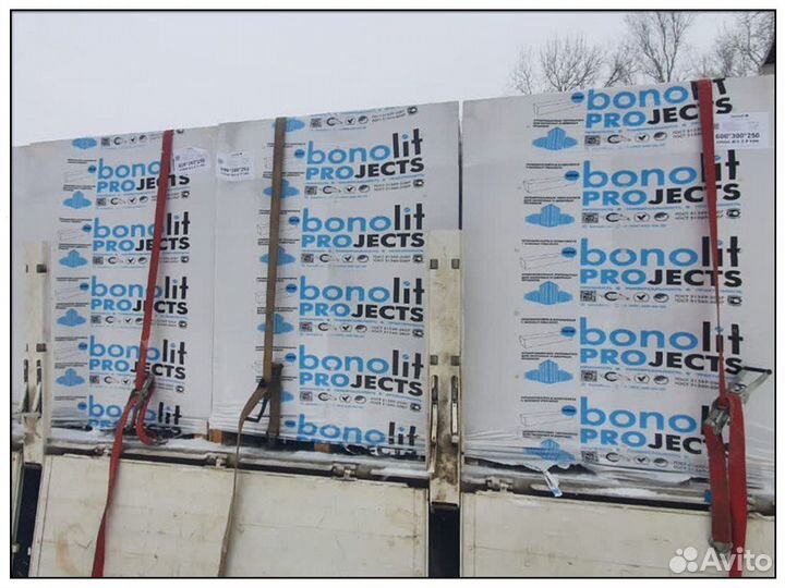 Газобетонные блоки с завода Bonolit