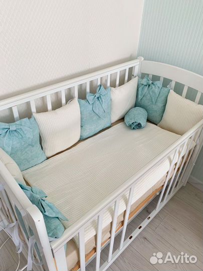 Бортики в кроватку