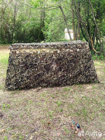 Скрадок для охоты на гуся и утку