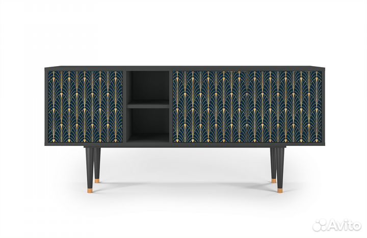 Тв-тумба T5 - Антрацит - Flower of the Nile