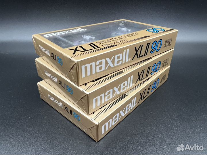 Новая запечатанная кассета Maxell xlii