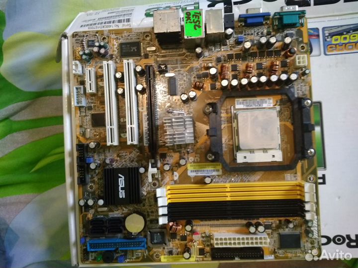 Рабочие мат. платы ECS s775,sAM2+ Asus,Jetway