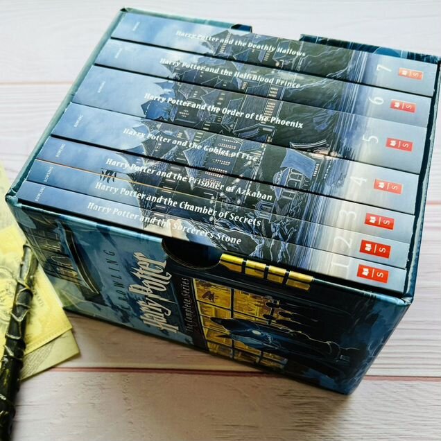 Harry potter scholastic J.K. Rowling 7 books