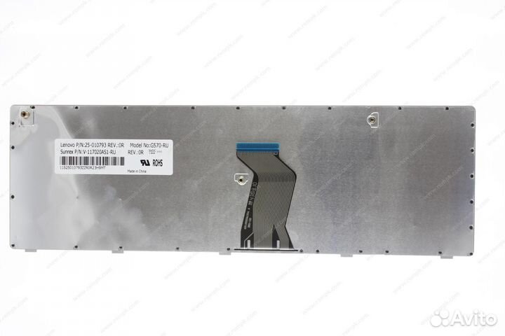 Клавиатура Lenovo G570, G575, G770, Z560, Z565, се