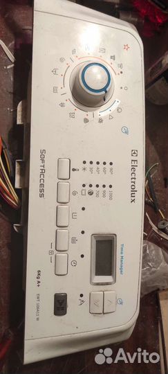 Панель управления стиральной машины Электролюкс