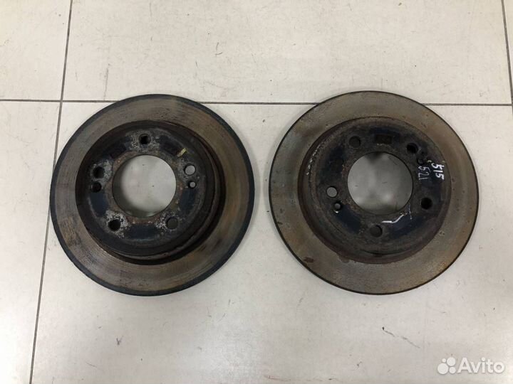 Диск тормозной задний Kia Cerato YD 2013-2020