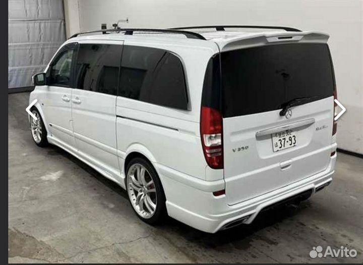Мерседес Вито w639 Viano спойлер