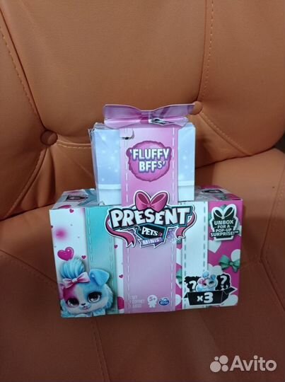 Игрушка Present Pets Пушистики (Сюрприз) 3шт 60616