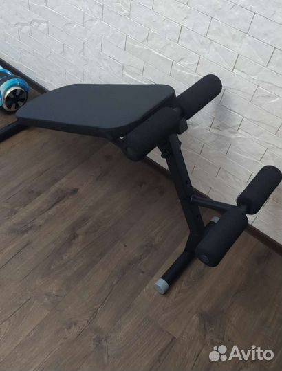 Тренажер гиперэкстензия скамья для пресса