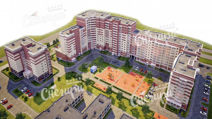 3-к. квартира, 91 м², 8/13 эт.