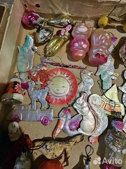 Елочные игрушки СССР