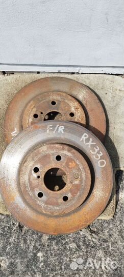 Диски тормозные 4351248081 Lexus RX 2003-2009