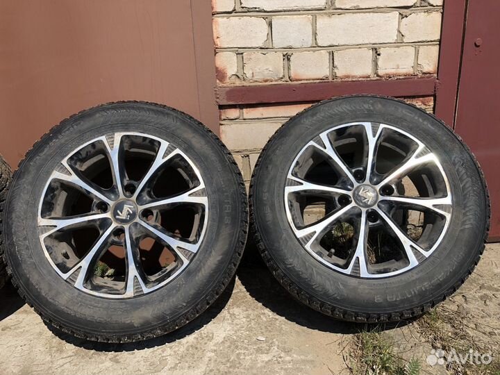 Литые диски r15 4х114.3 с резиной