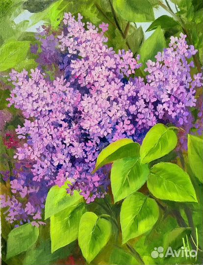 Картина маслом на холсте 