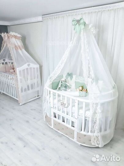 Бортики в кроватку