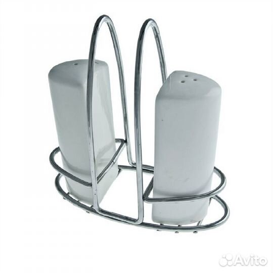 Набор для специй 2пр.керамика на мет.подставке