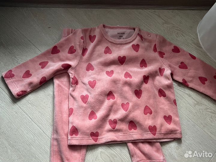 Новый детский костюм (кофта штаны ) kiabi р. 80