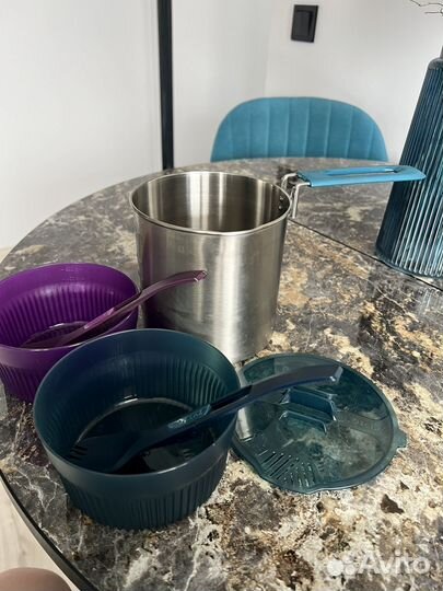 Набор посуды для похода, природы Forclaz Декатлон