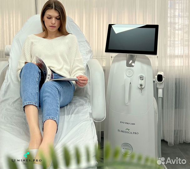 Диодный лазер для эпиляции lumines эвопро 2400