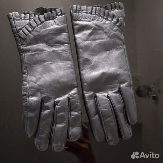 Перчатки натур мех р.7,5