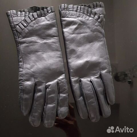 Перчатки натур мех р.7,5