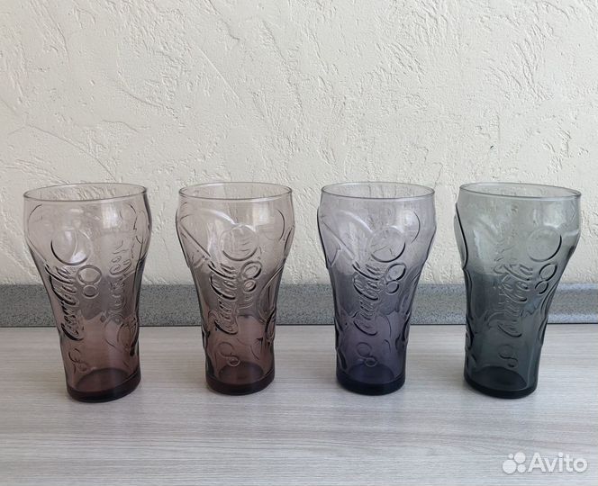 Coca Cola стаканы коллекционные.Италия